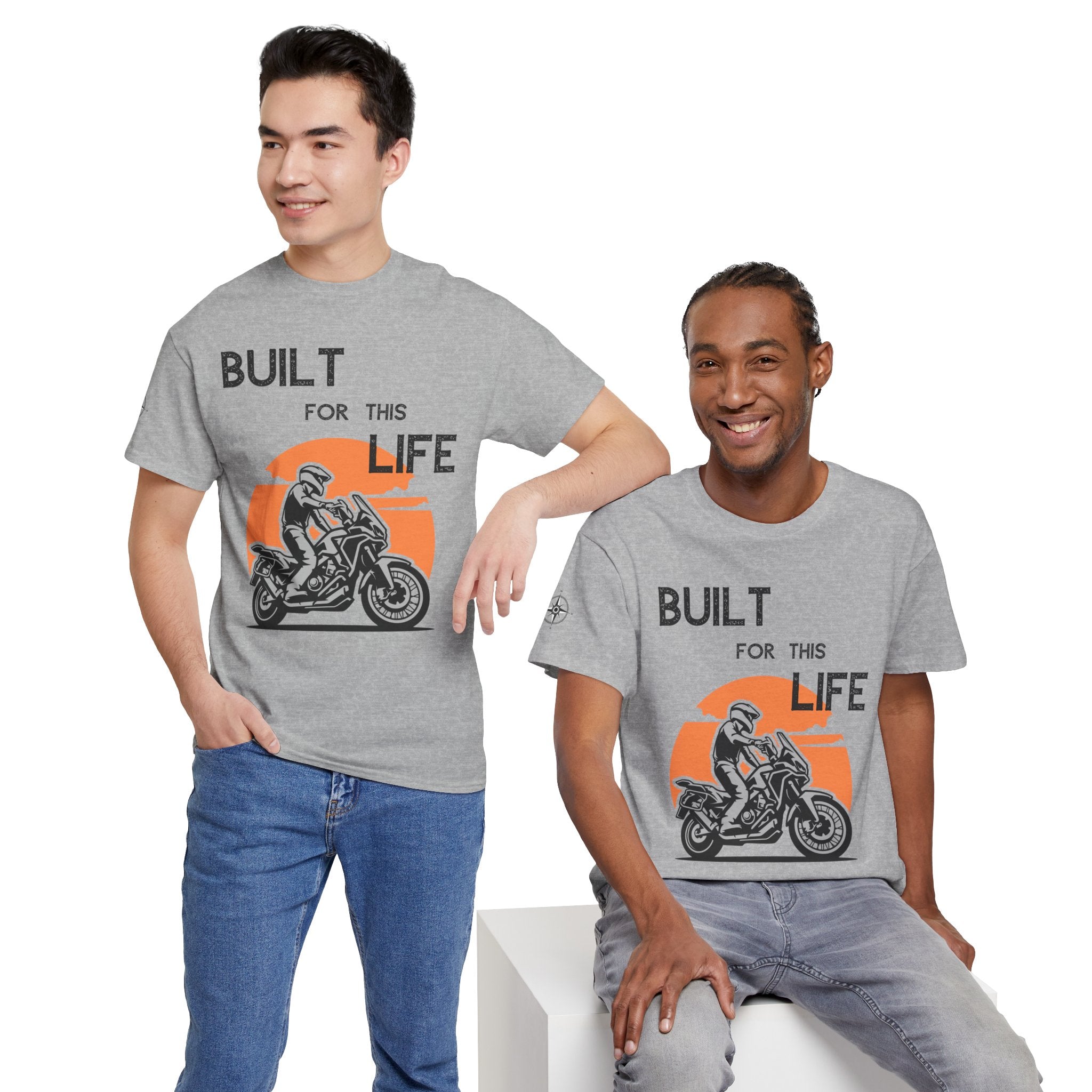 Built for this Life™ Adventure Rider Unisex Heavy Cotton Tee