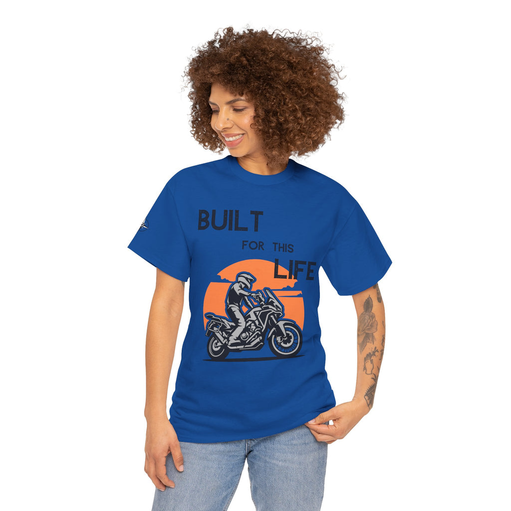 Built for this Life™ Adventure Rider Unisex Heavy Cotton Tee