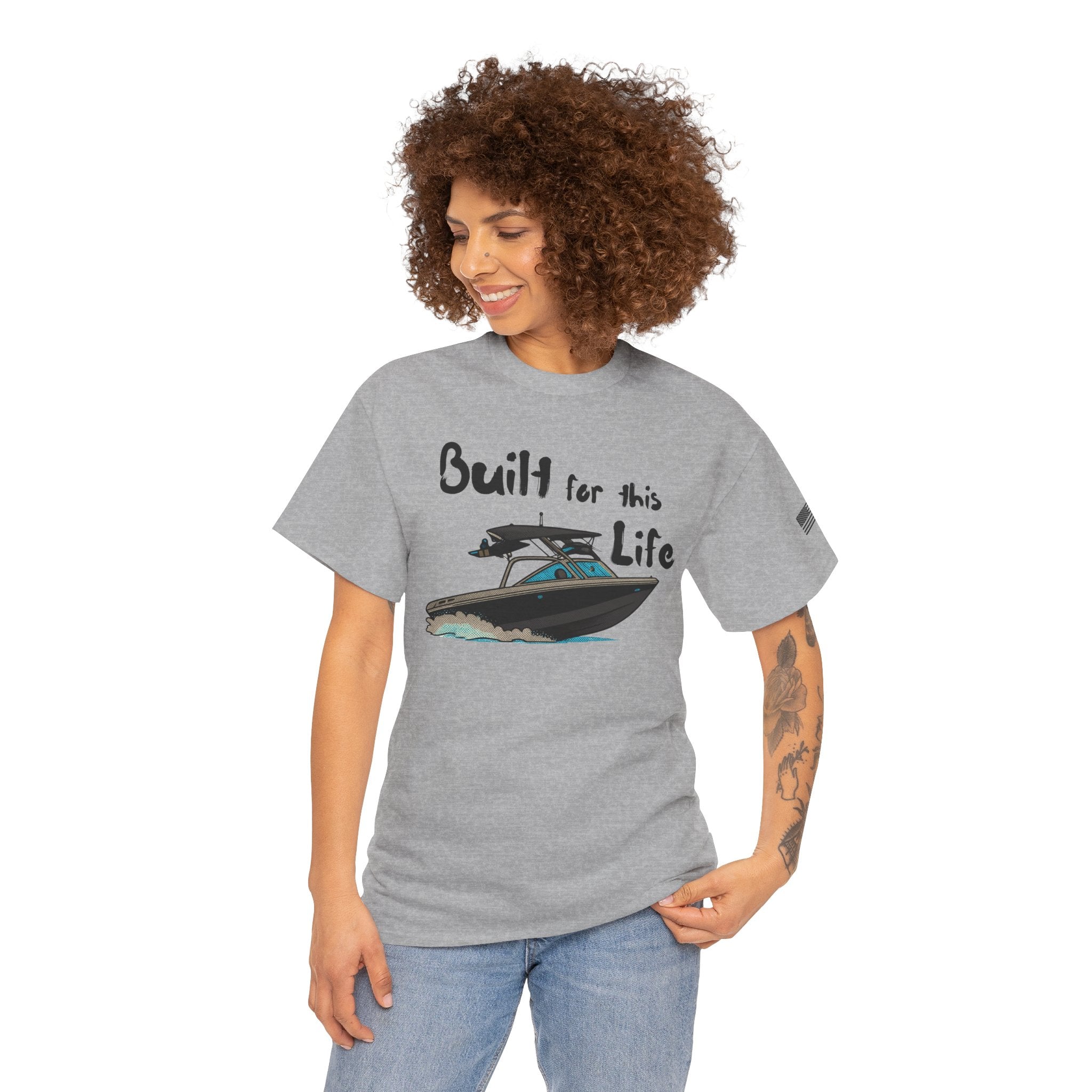 Built for this Life™ Boating Unisex Heavy Cotton Tee