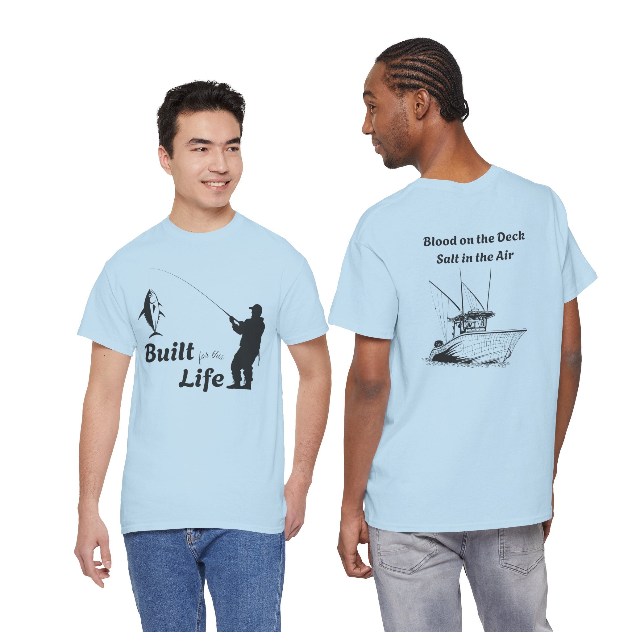 Built for this Life™ Fishing Unisex Heavy Cotton Tee