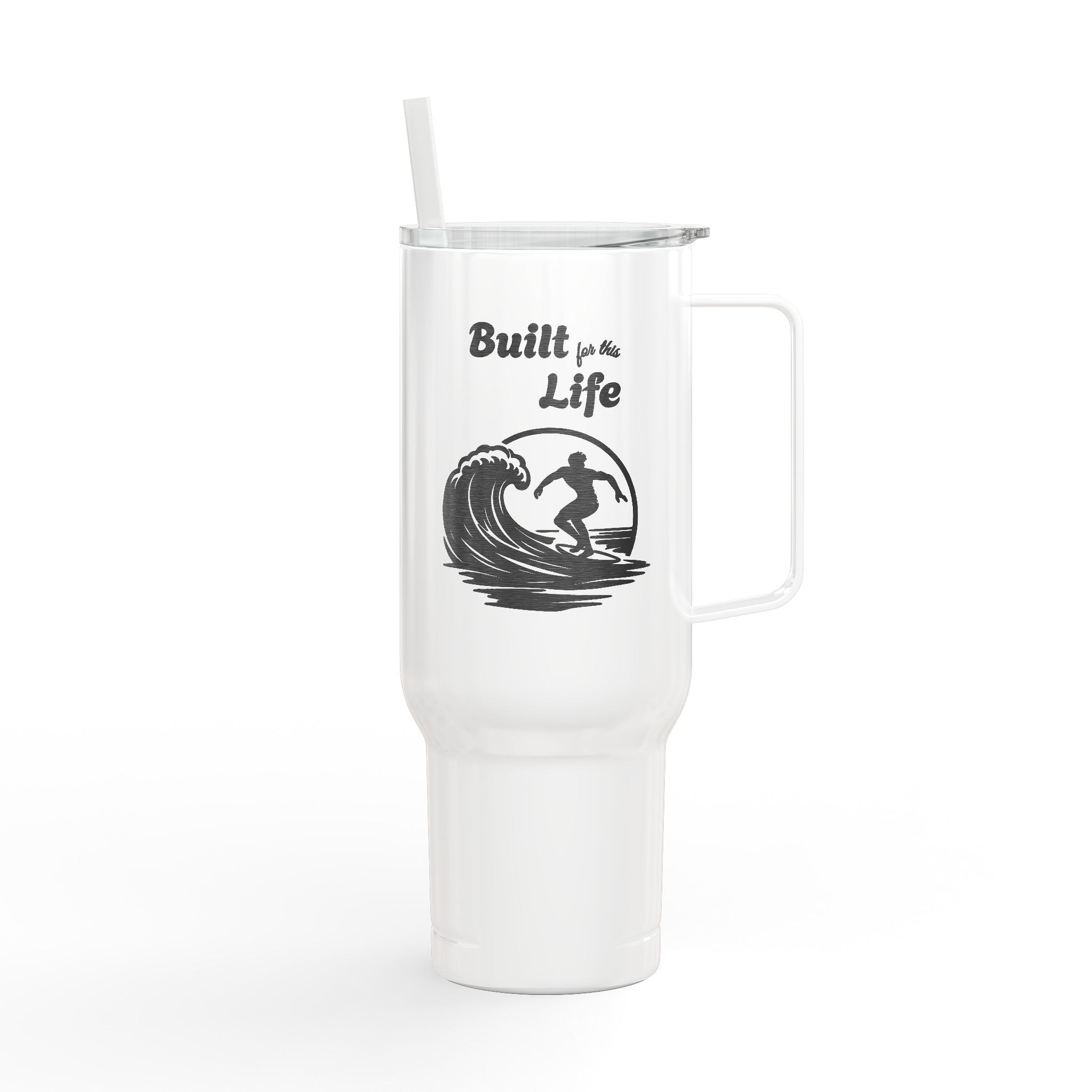 Built for this Life™ Surf Insulated Tumbler with Lid, 40oz (Engraving)
