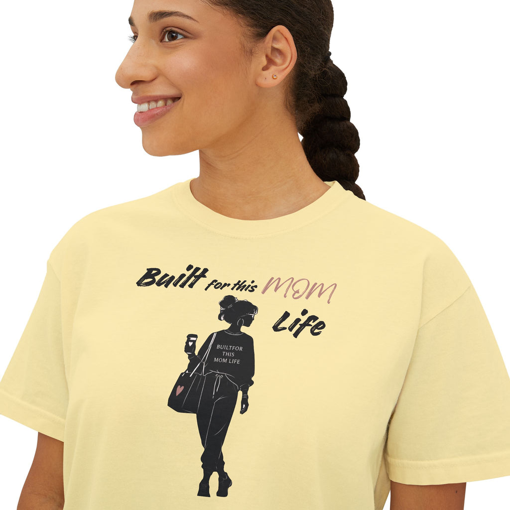Built for this Life™ Mom's Life Women's Boxy Tee