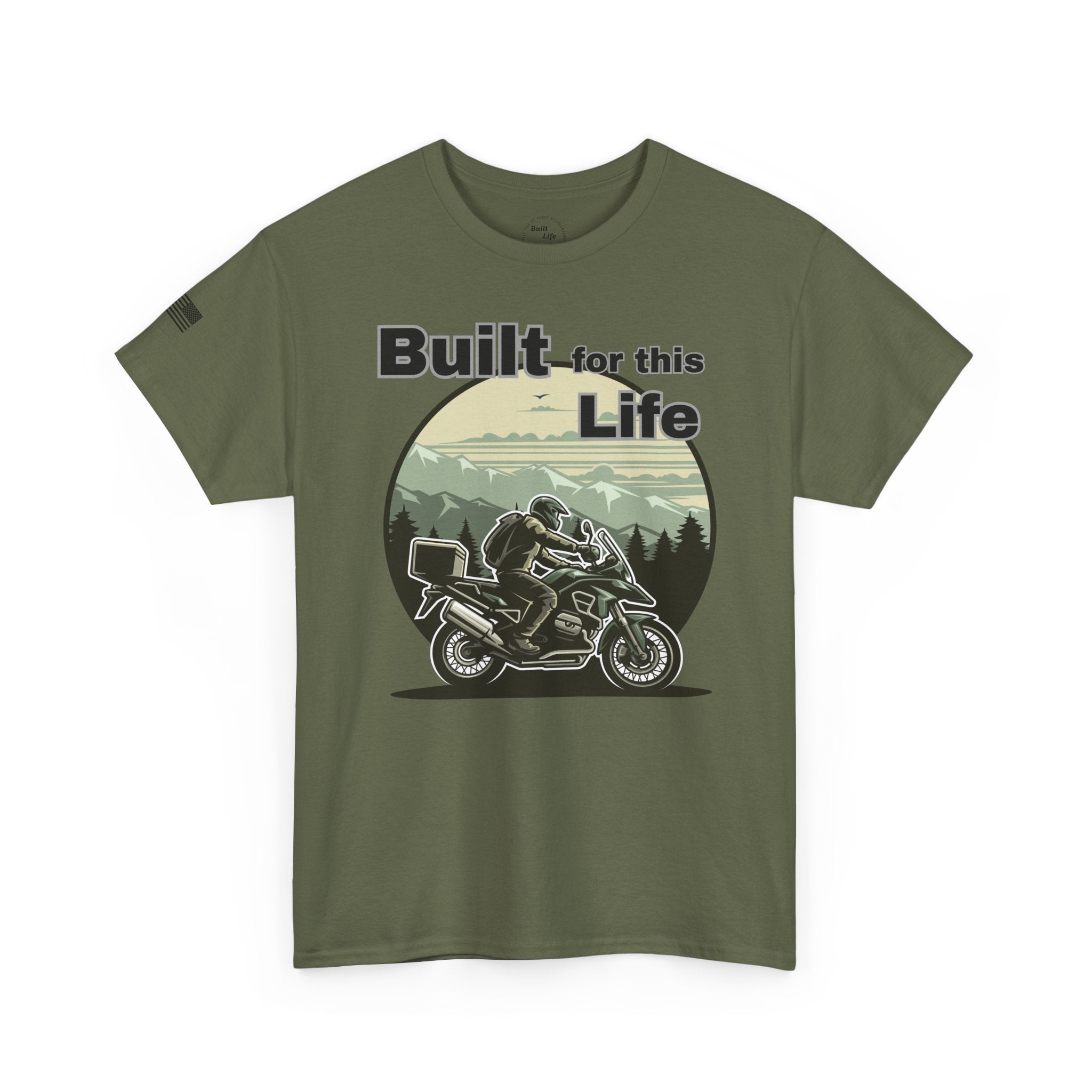 Built for this Life™ Adventure Rider Unisex Heavy Cotton Tee