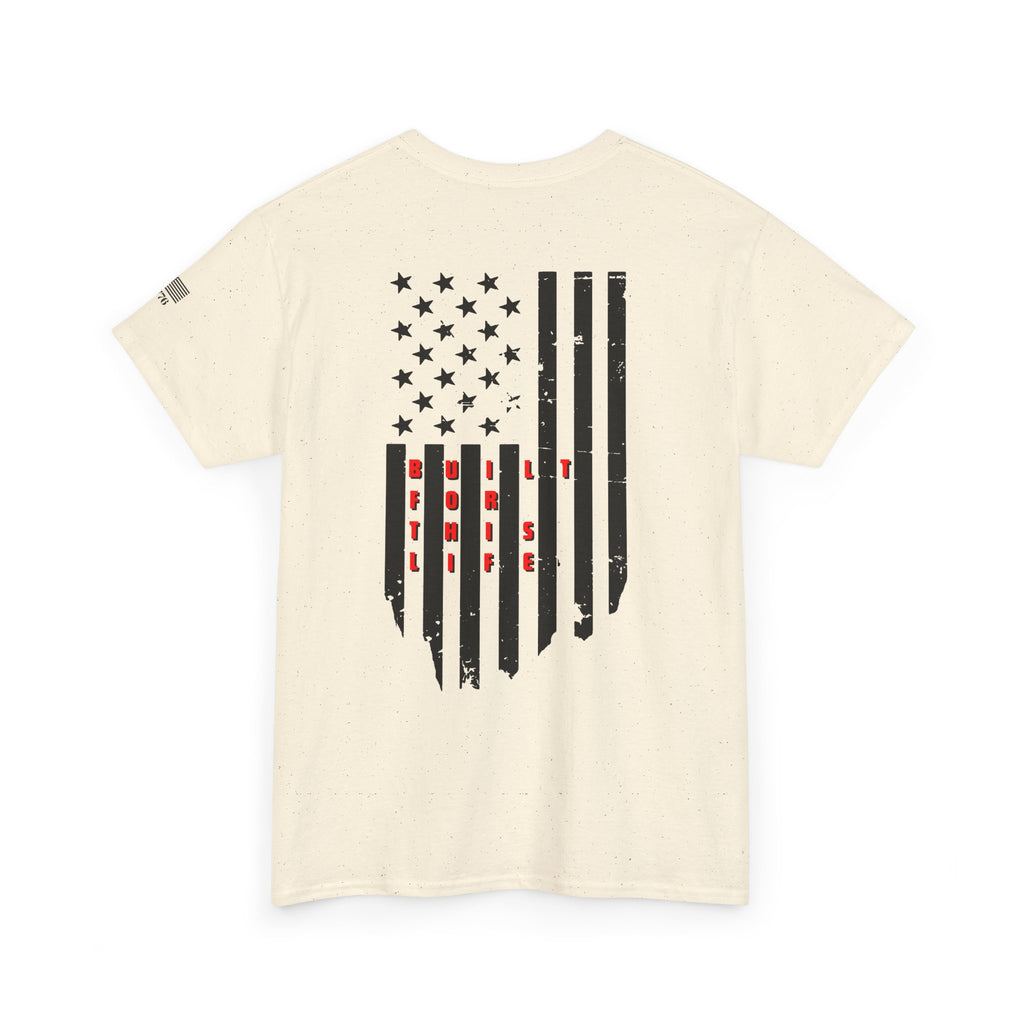 Built for this Life Black Flag Tee