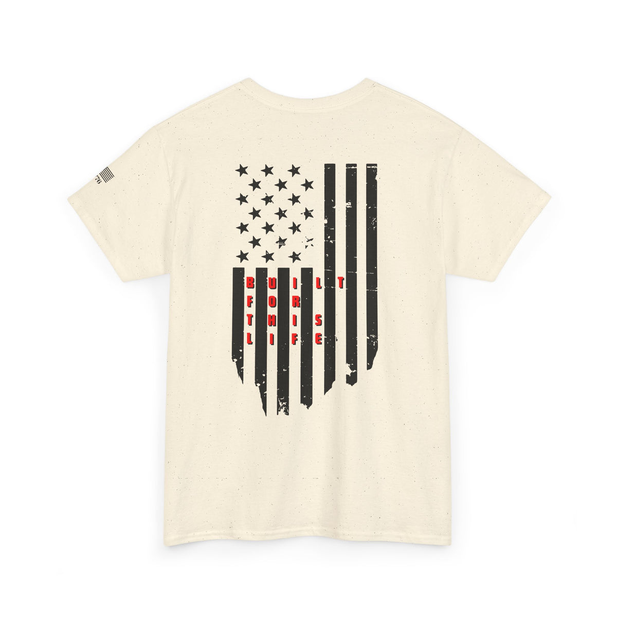 Built for this Life Black Flag Tee
