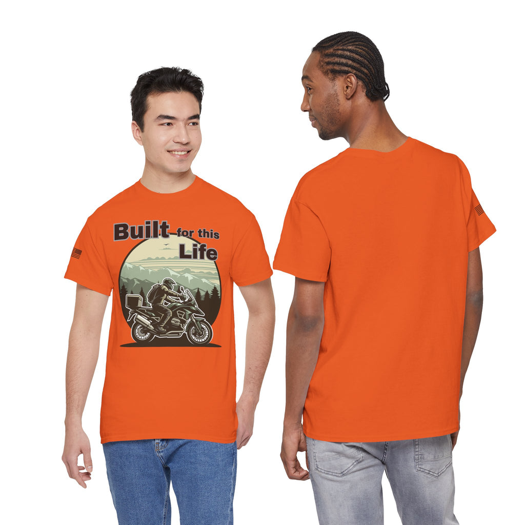 Built for this Life™ Adventure Rider Unisex Heavy Cotton Tee