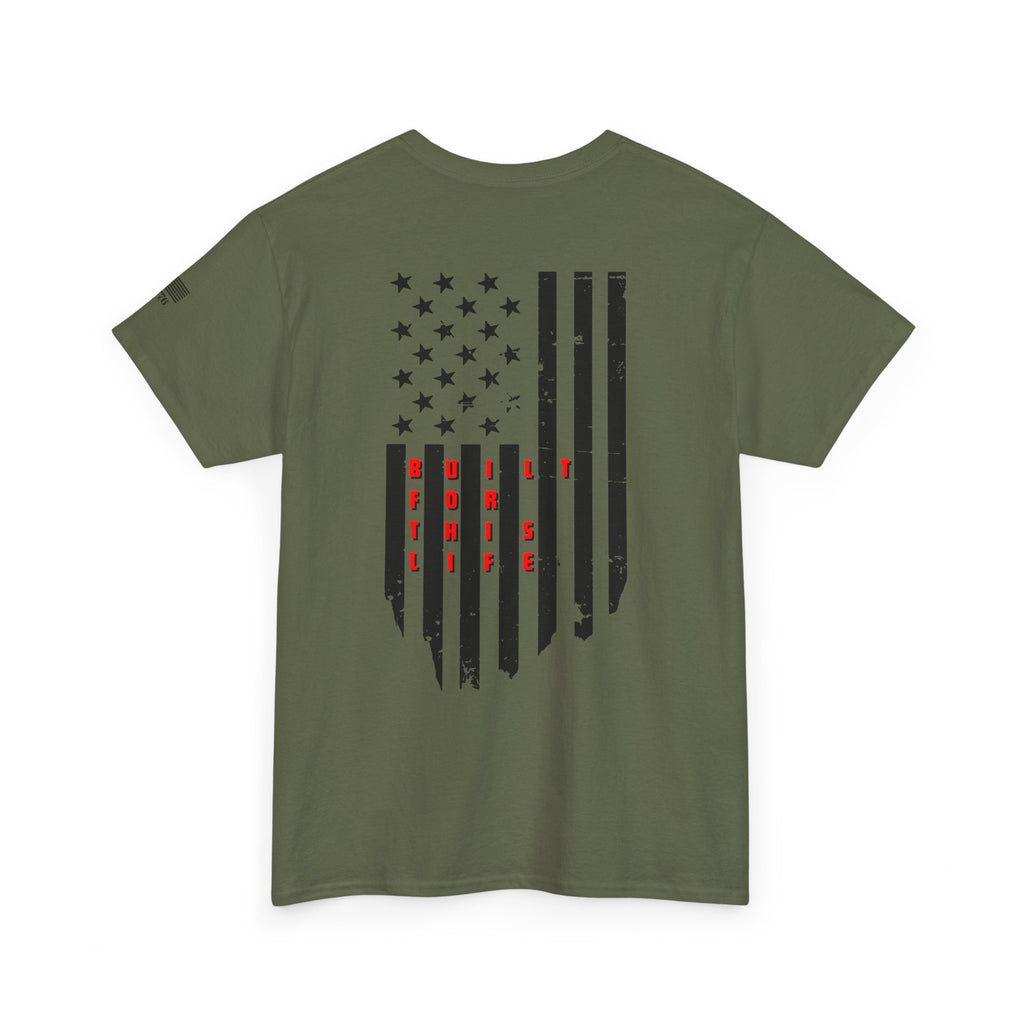 Built for this Life Black Flag Tee