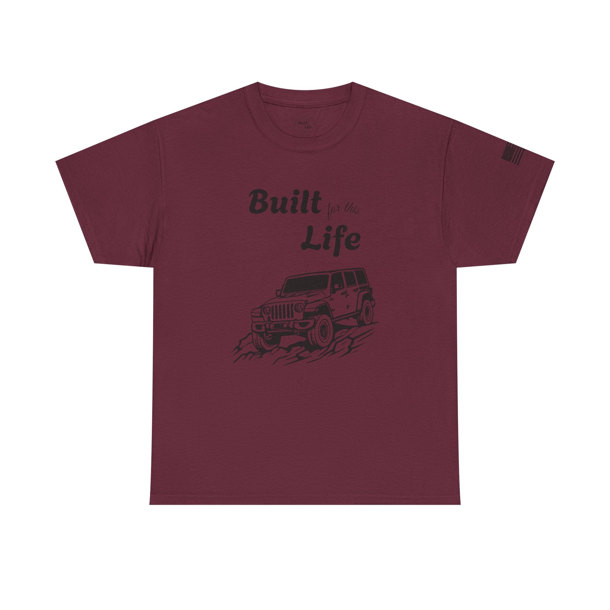 Built for this Life™ Jeep Lover Unisex Heavy Cotton Tee