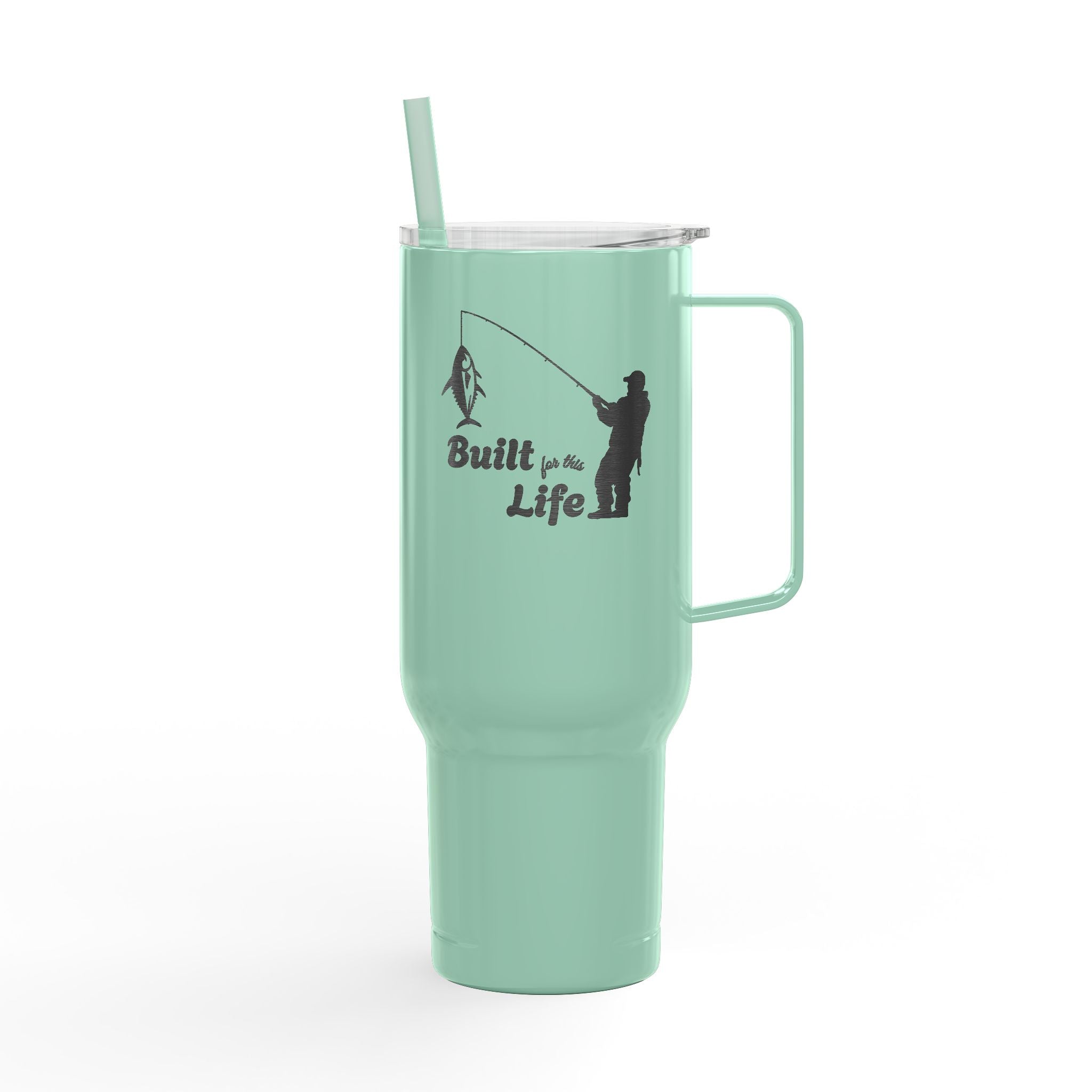 Built for this Life™ Fishing Insulated Tumbler with Lid, 40oz (Engraving)
