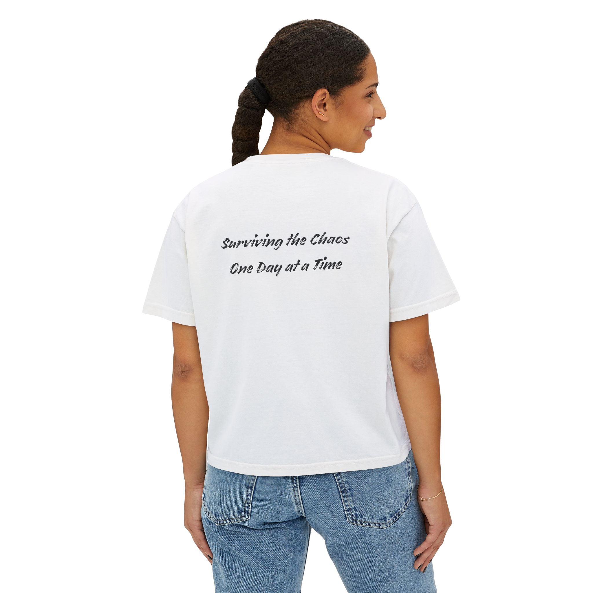 Built for this Life™ Mom's Life Women's Boxy Tee