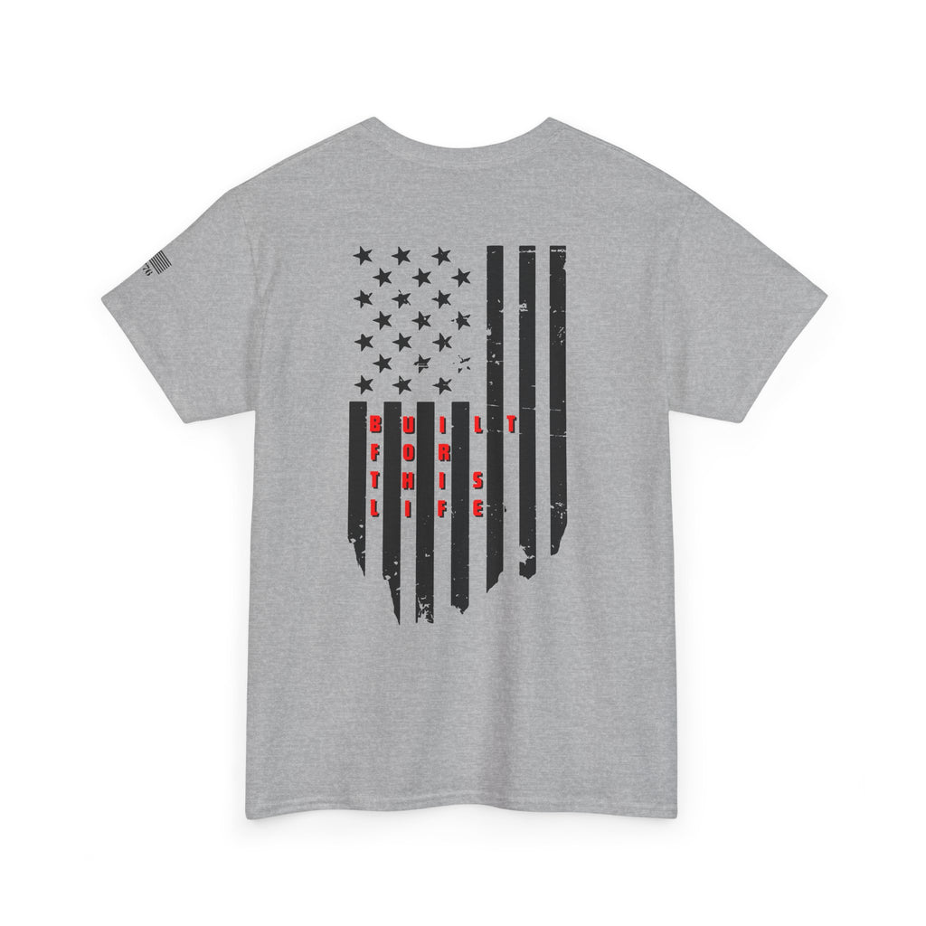 Built for this Life Black Flag Tee