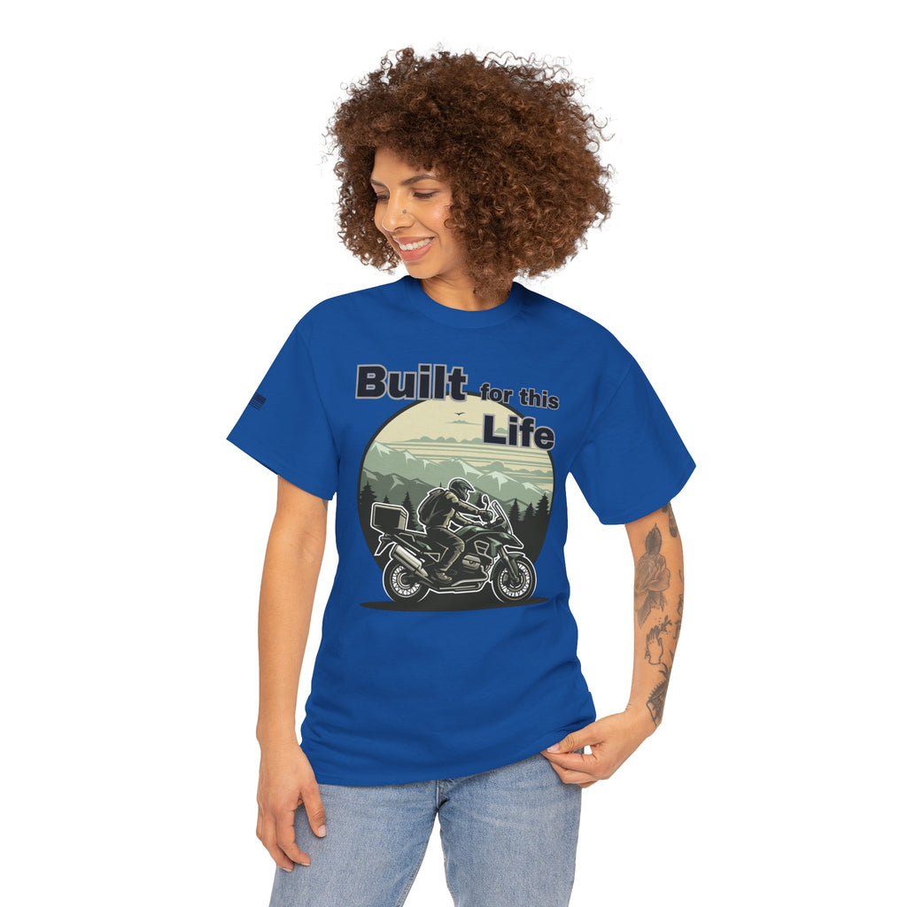 Built for this Life™ Adventure Rider Unisex Heavy Cotton Tee