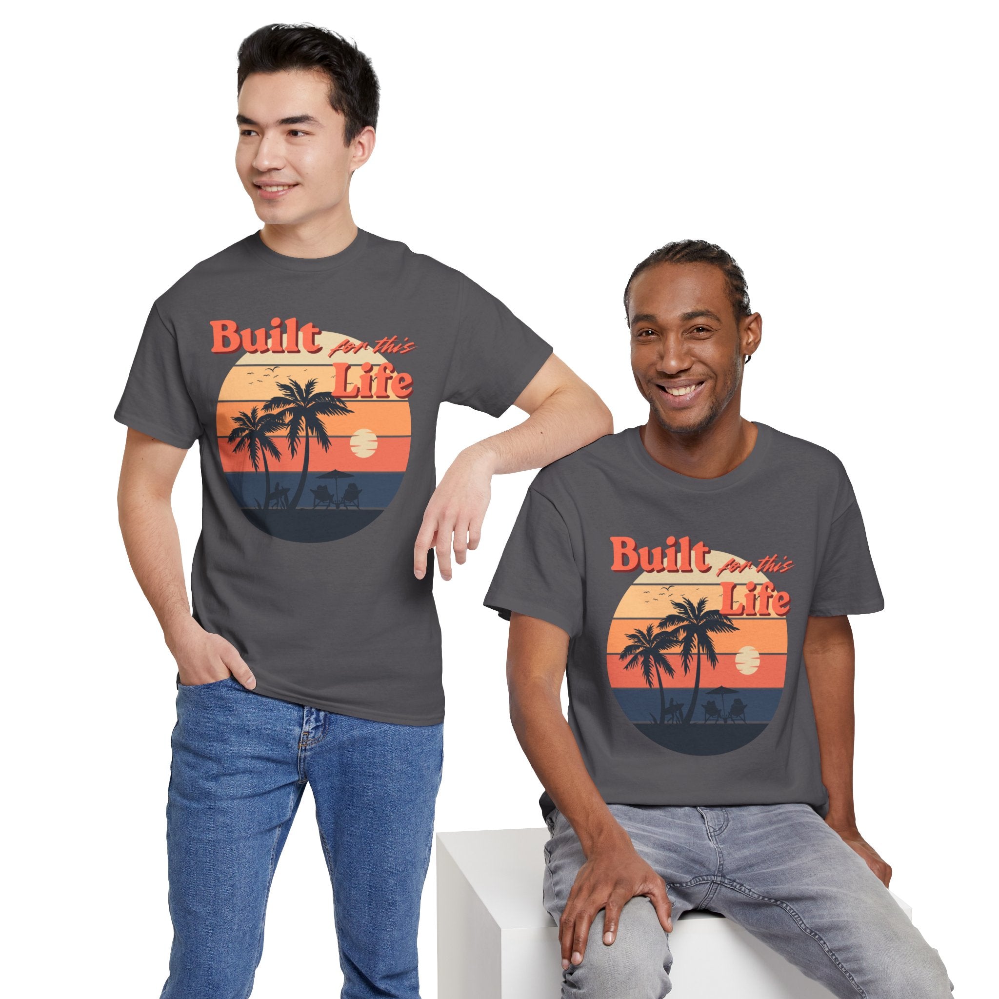 Built for this Life™ Beach Unisex Heavy Cotton Tee
