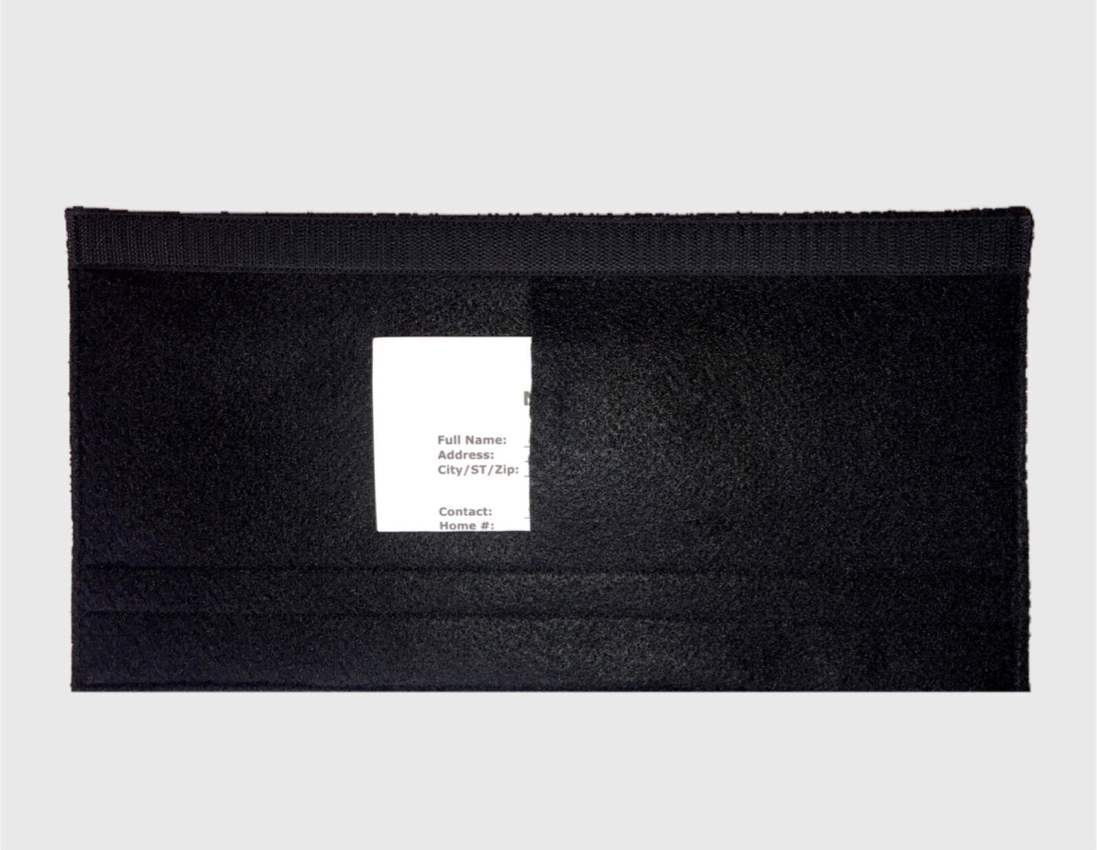 Epilepsy - Medical Alert Seat Belt Cover - Inside Pocket - Medical Info Sheet